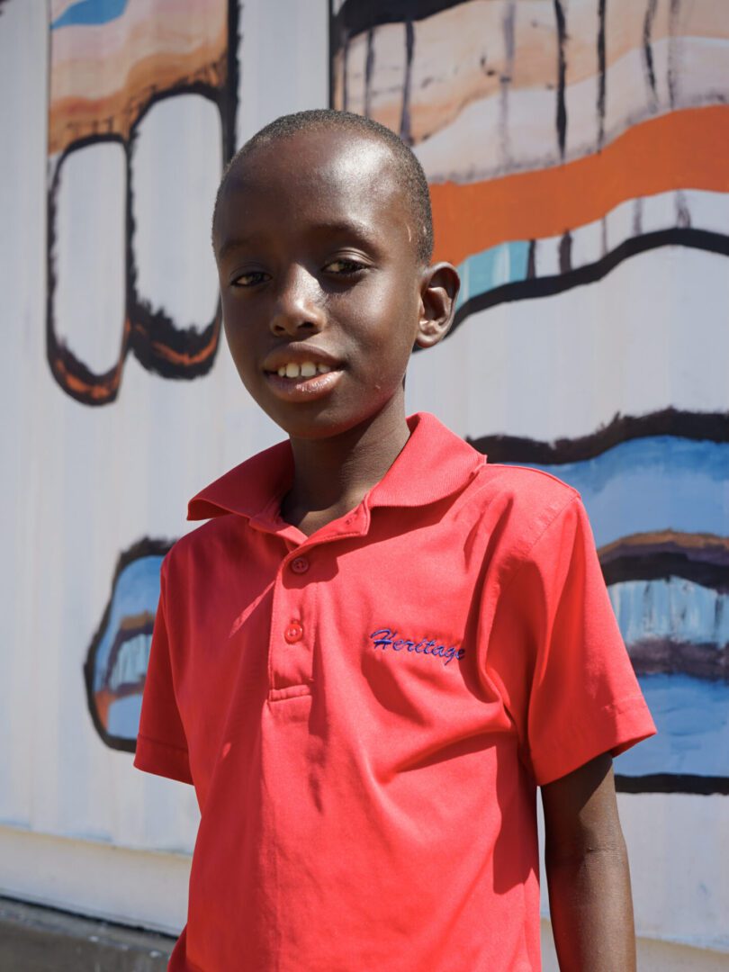 Jeffte acted out aggressively to the other children when he first came to HDA. He carried hurt and anger inside of him. In the last two years he has transformed, the love and stability of the staff at HDA have healed some of his hurts. He is playful and learns quickly.