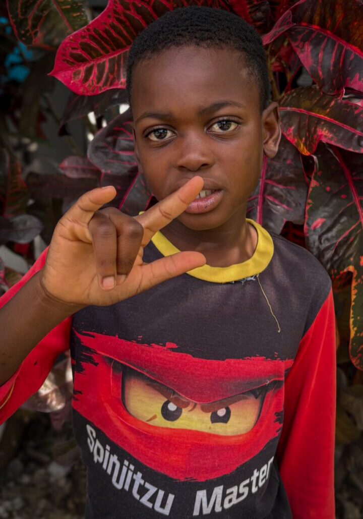 Tilus is quite yet kind and thoughtful. He is shy in the classroom but comes alive at lunch time. He thrives outdoors and loves any game he can be a part of.